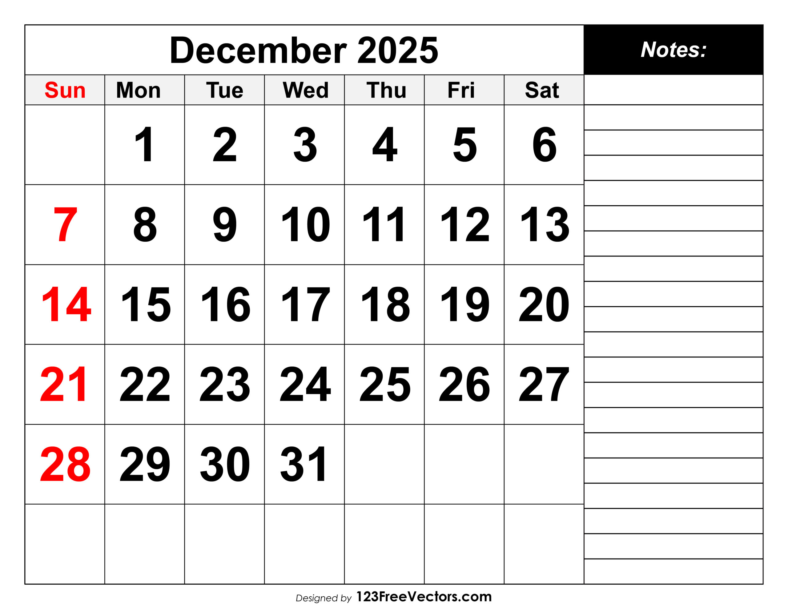 Free Download Calendar December 2025 pertaining to Calendar December 2025 2008 Printable