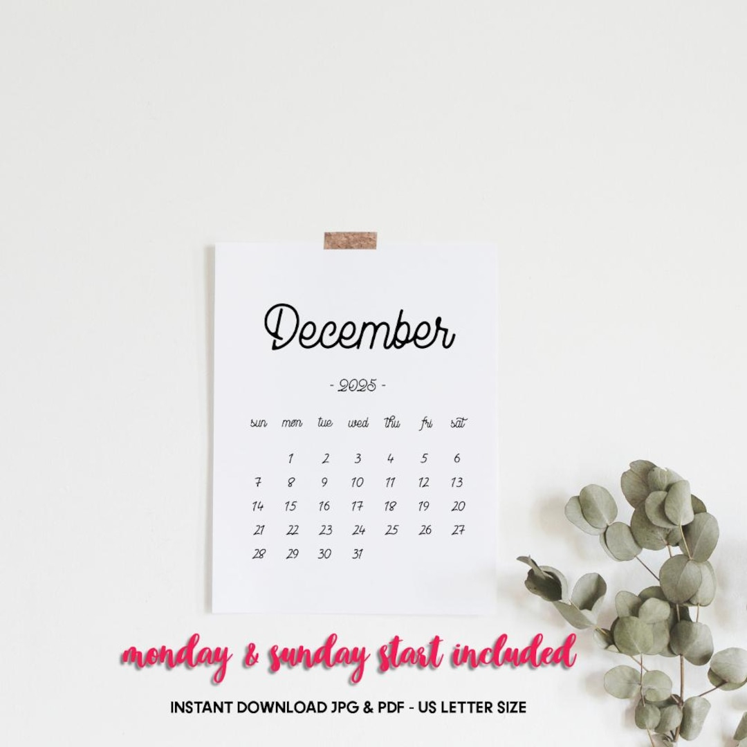Printable Calendar December 2025, December Calendar, December 2025 with regard to Free Printable Pregnancy Announcement Calendar December 2025